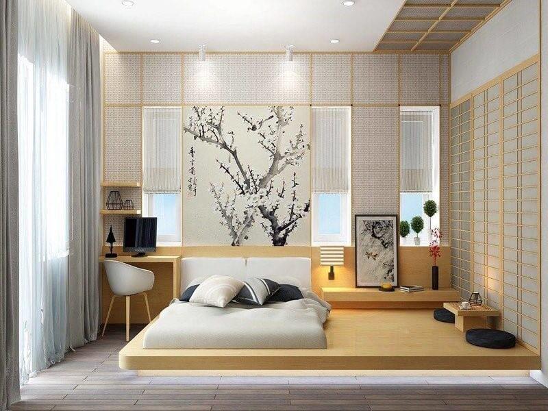 Phòng ngủ kiểu Nhật 