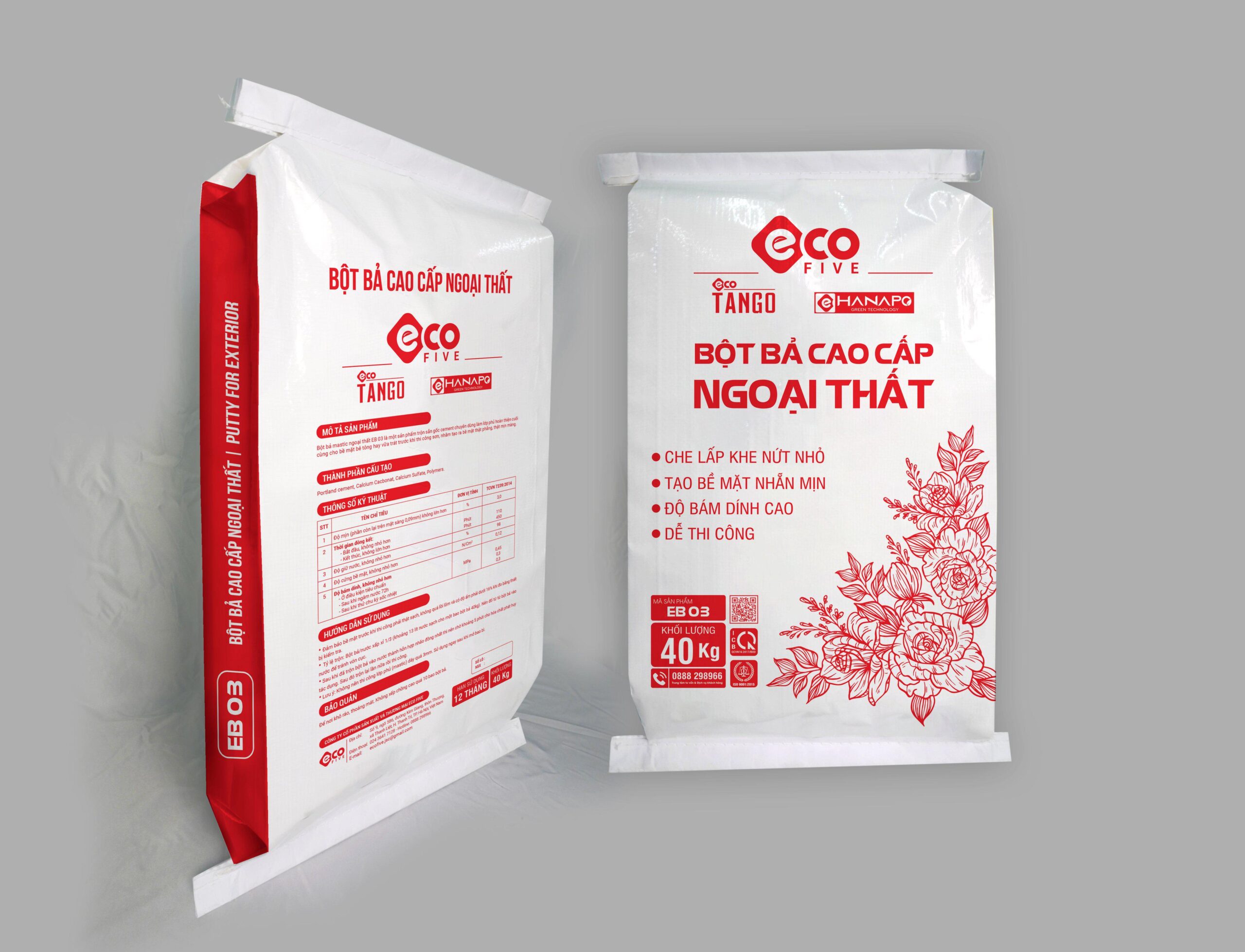 BỘT BẢ CAO CẤP NGOẠI THẤT EB03