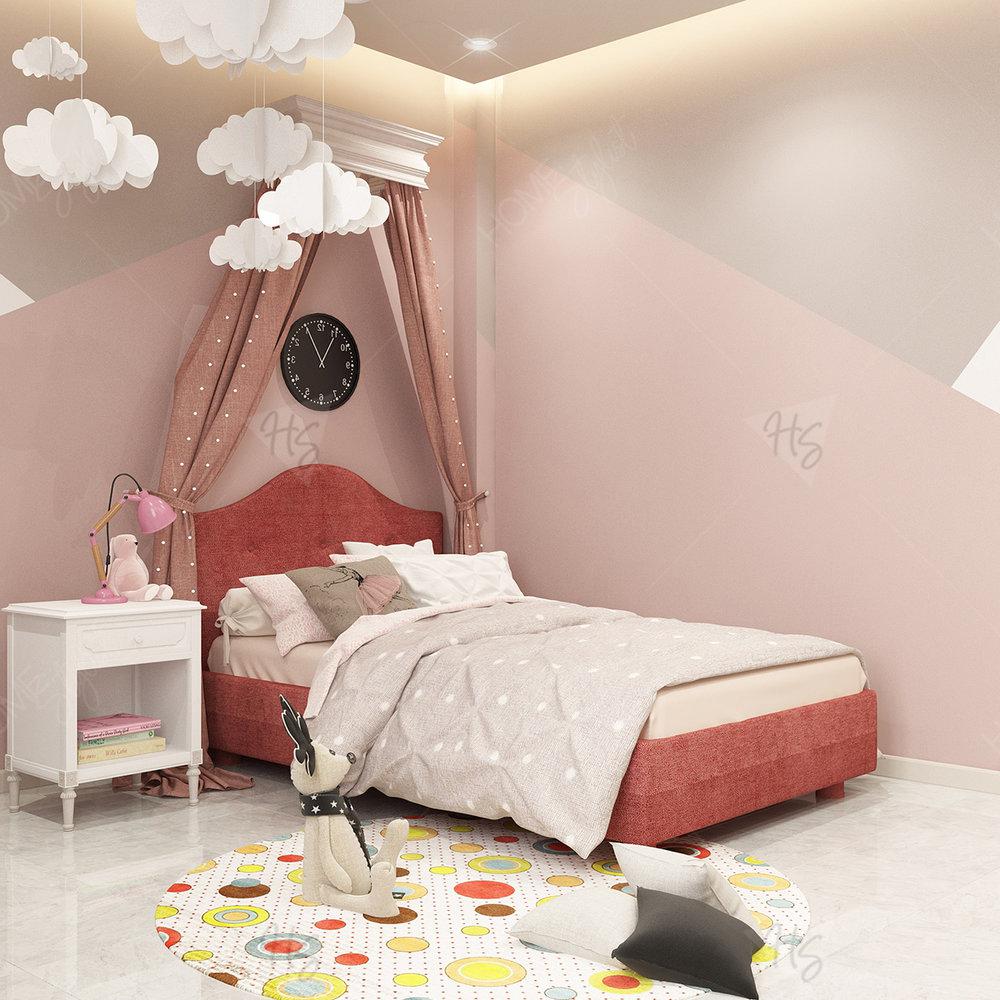 Màu sơn phòng ngủ bé gái